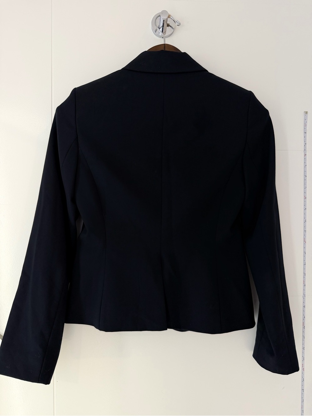 Black Calvin Klein Women's Tailored Professional Blazer - Picture 2 of 7